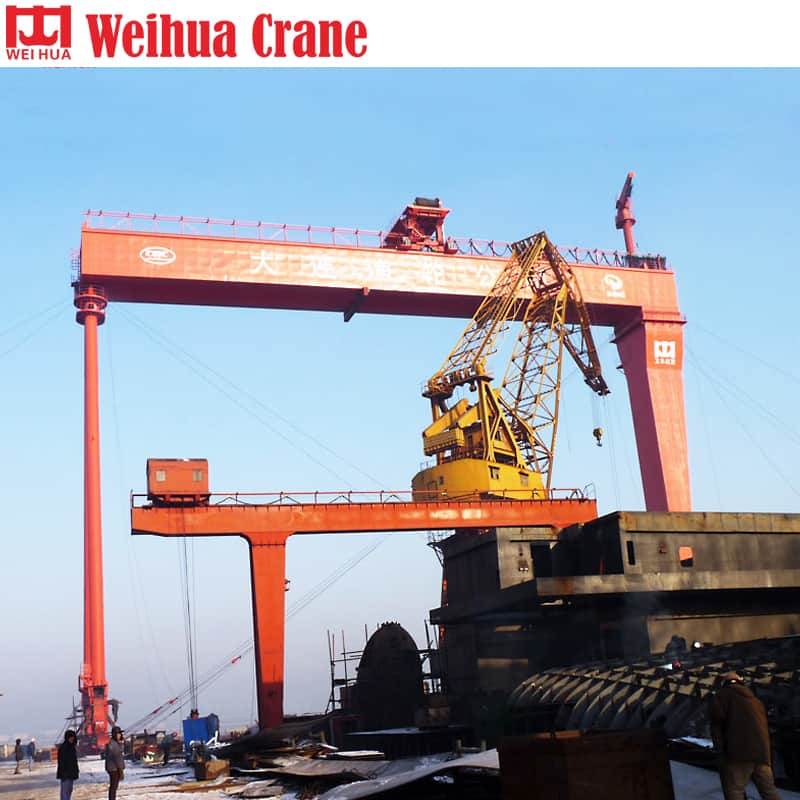 WEIHUA Gantry Crane for Ship Building